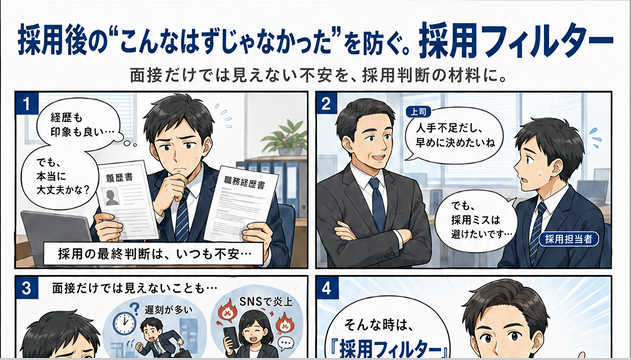 採用フィルター
