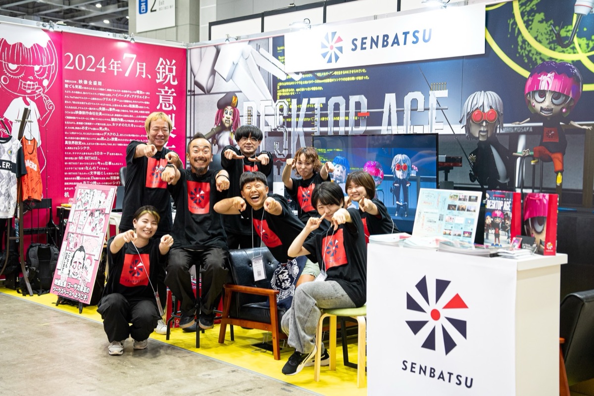 展示会・採用イベントでSMILERSメンバーが応援にかけつける様子